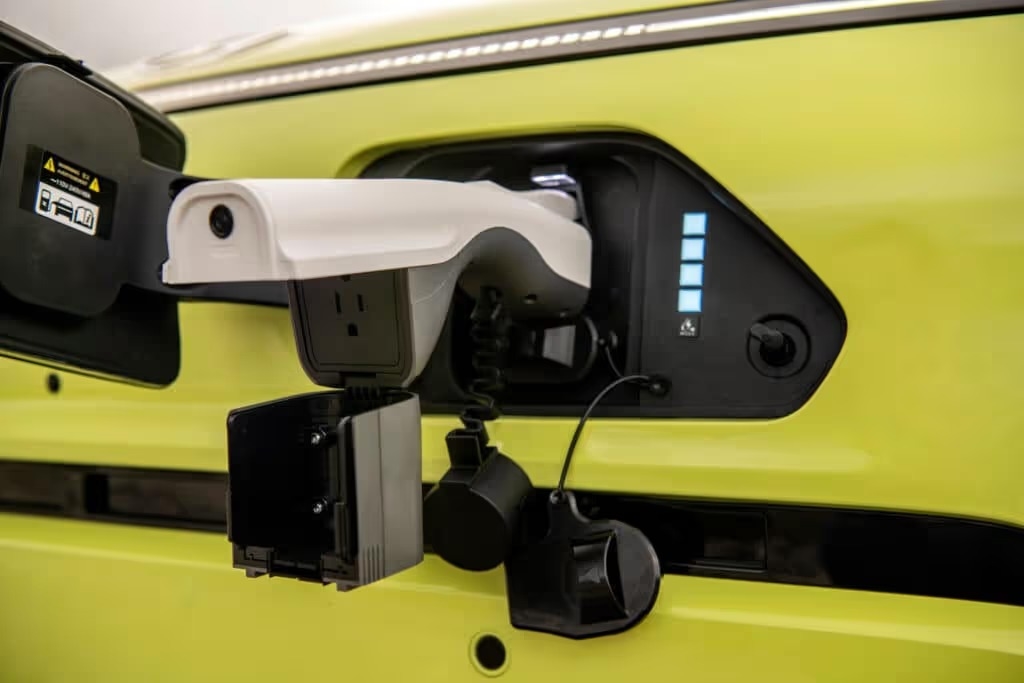 2024 KONA Electric charging port