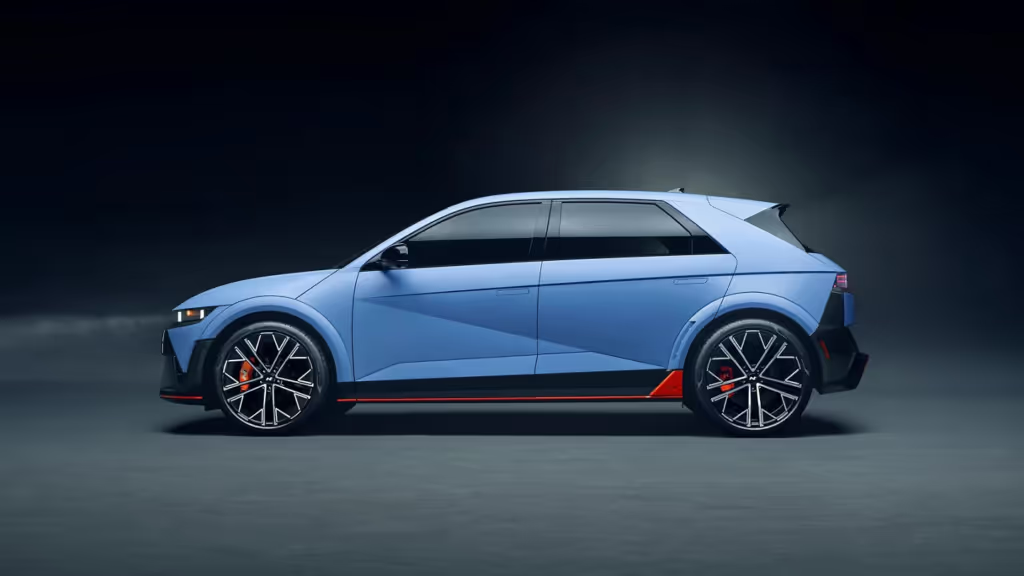 ioniq 5 n side profile