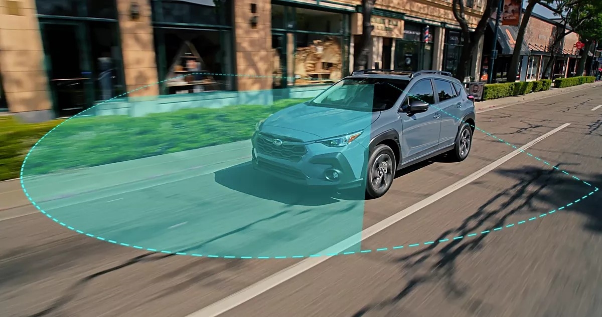 Subaru EyeSight Driver Assist Technology windshield stereo camera system