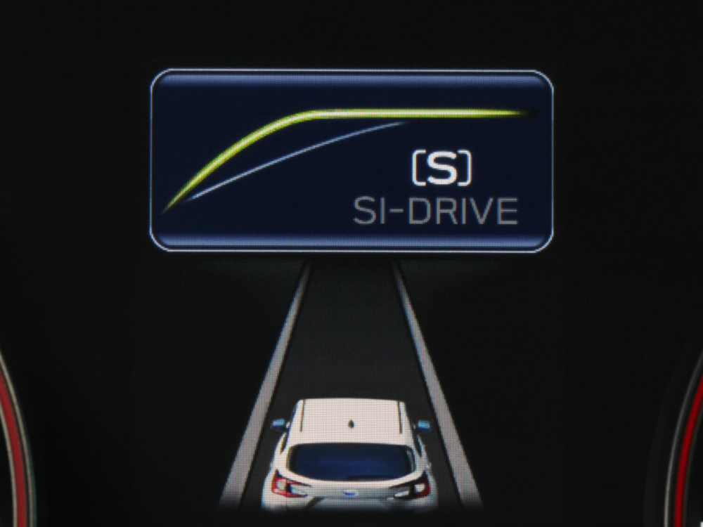 Subaru SI-DRIVE Intelligent Drive mode selector controls