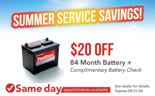 $20 off Battery