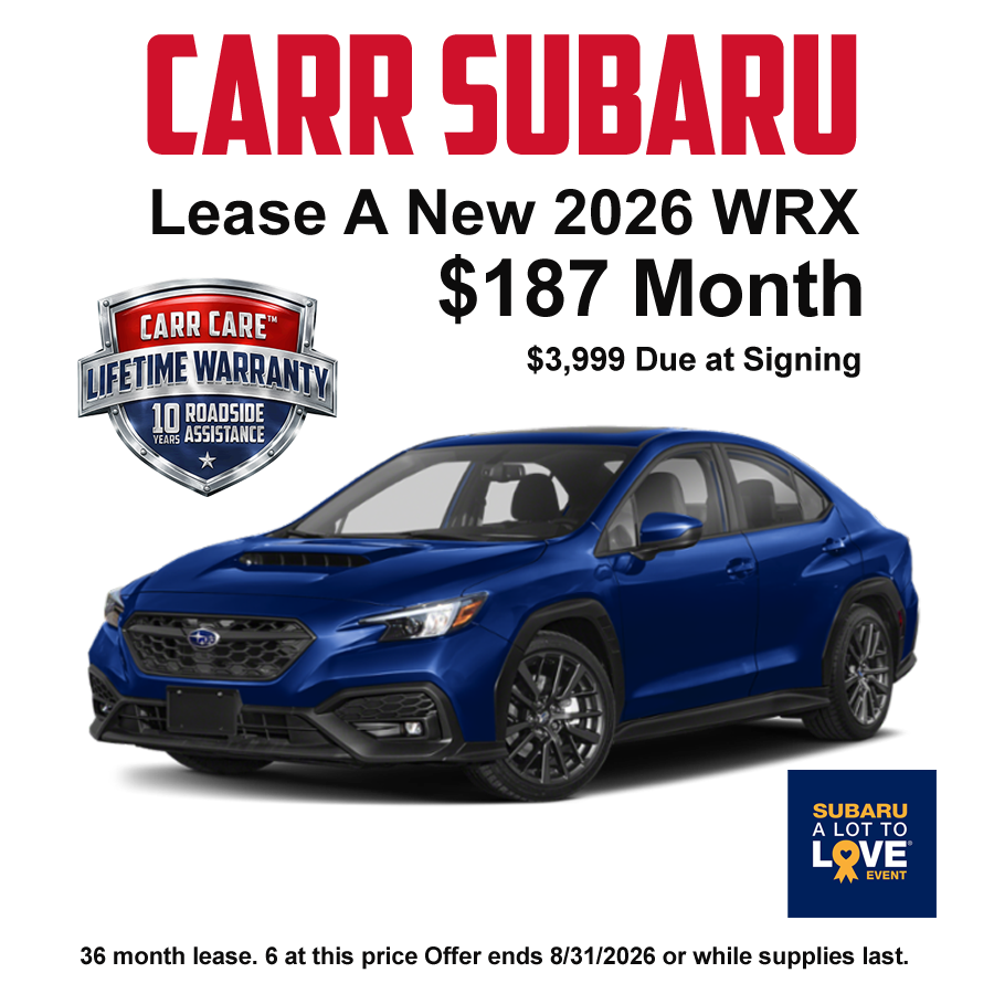 2026 Subaru WRX