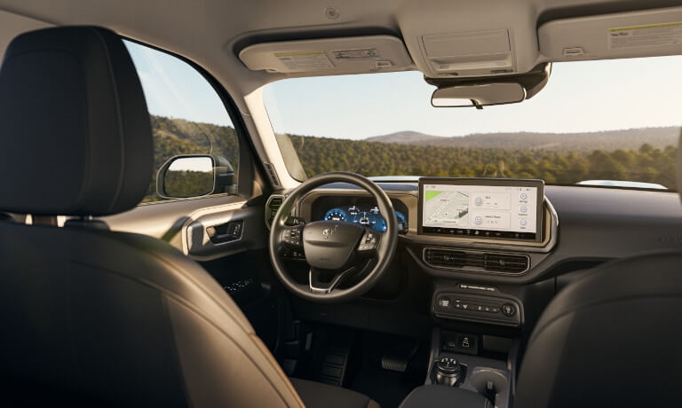 26Ford-BroncoSport-InteriorFrontDashboardAndSeats