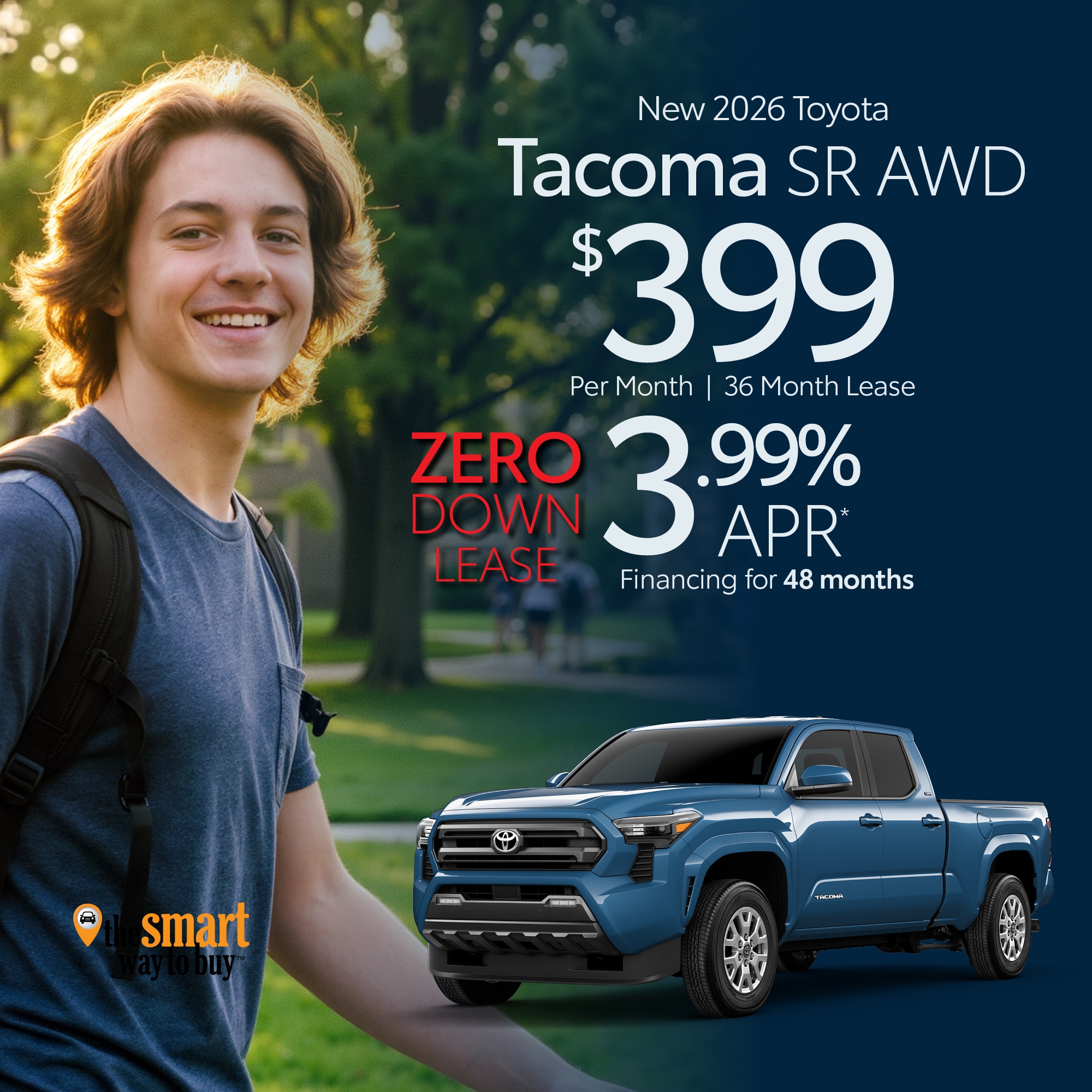 2026 Tacoma SR5 AWD