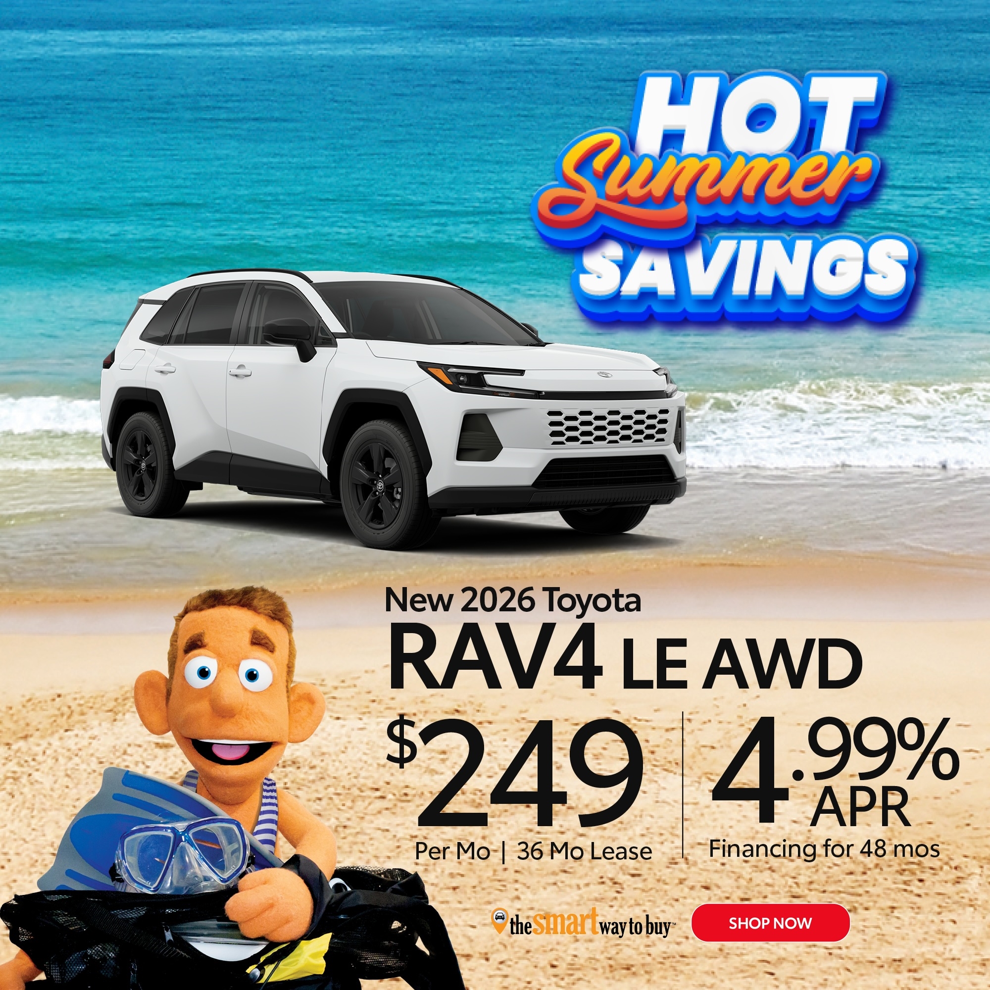 2026 RAV4 LE AWD