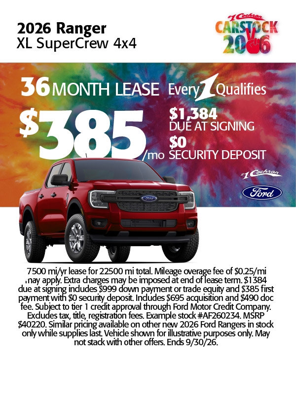 Ford Ranger Specials