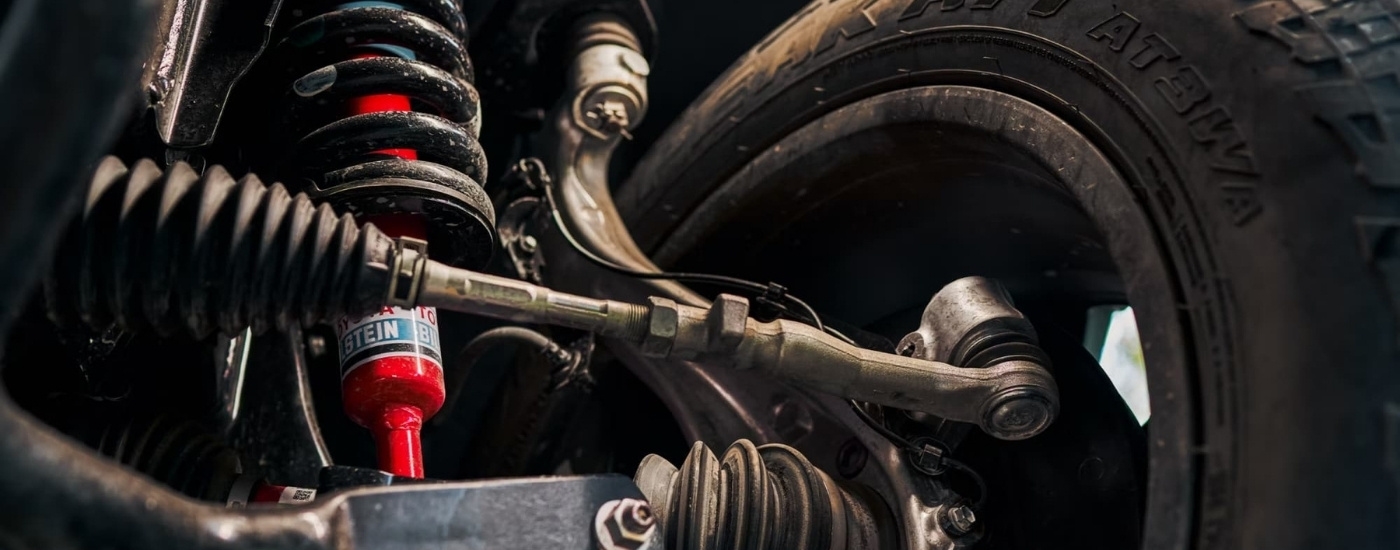 Suspension on a 2024 Toyota Tundra 