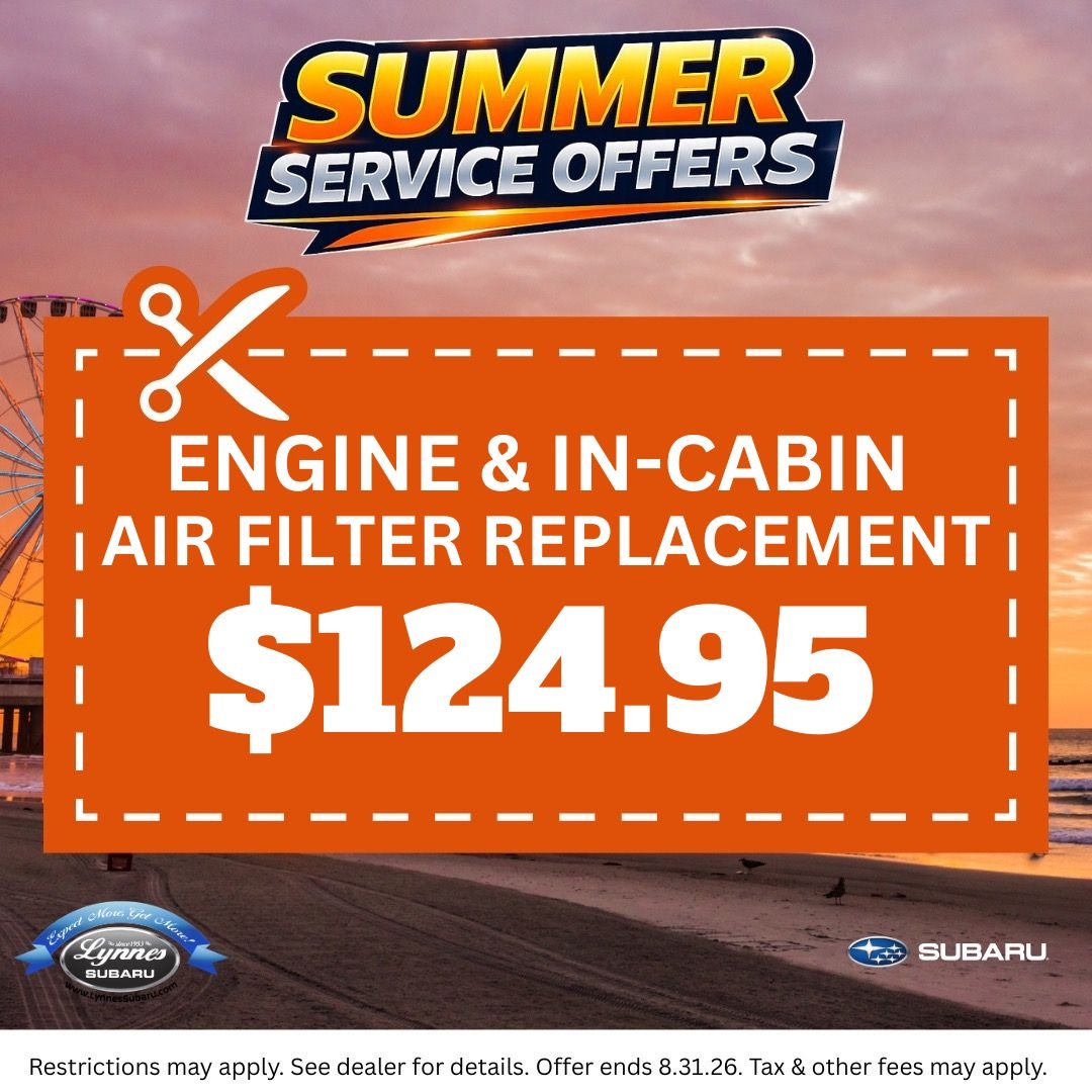 Engine & In Cabin Air Filter