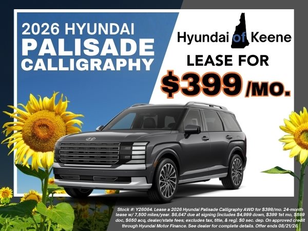2026 Hyundai Palisade Calligraphy