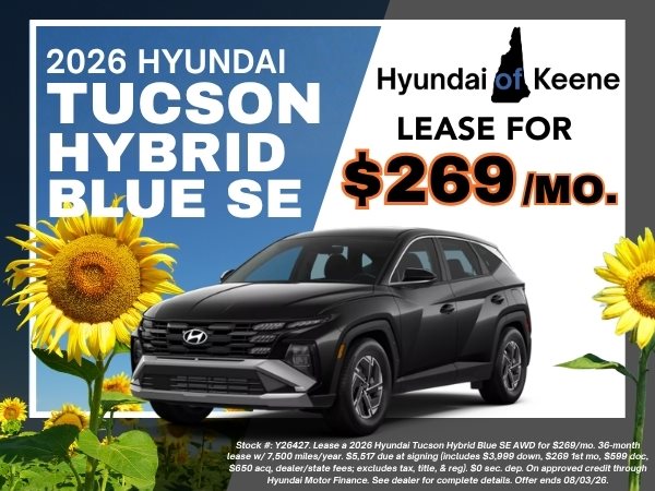 2026 Hyundai Tucson Hybrid Blue SE
