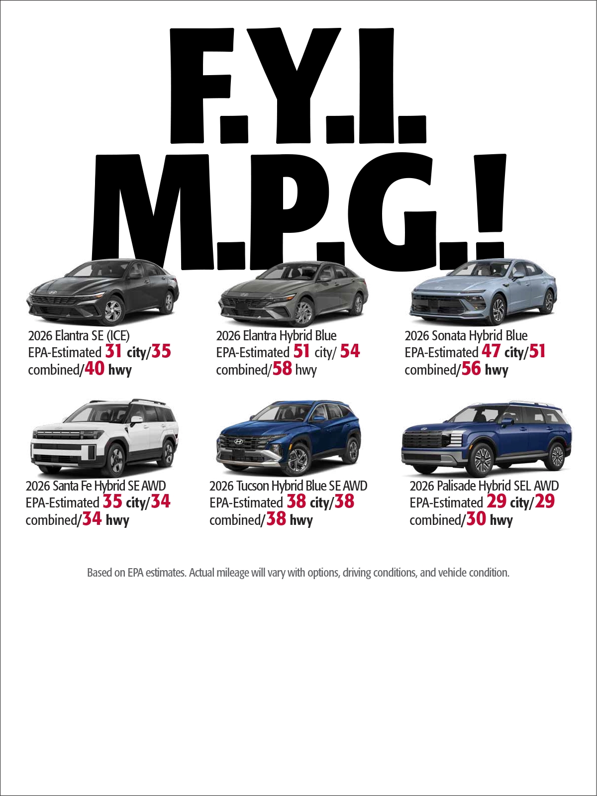 Hyundai Mpg Specials