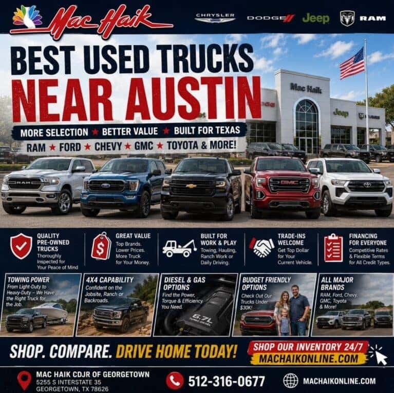 Mac Haik Chrysler Dodge Jeep Ram  Georgetown Georgetown TX