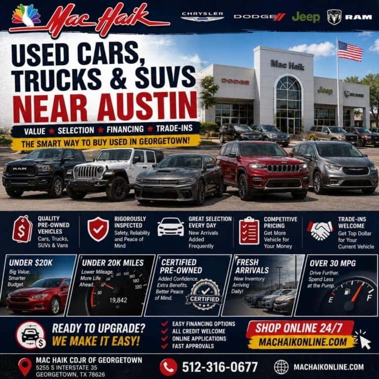 Mac Haik Chrysler Dodge Jeep Ram  Georgetown Georgetown TX