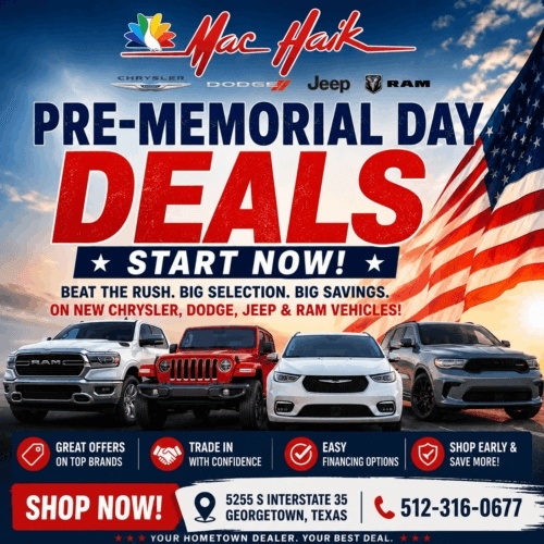 Mac Haik Chrysler Dodge Jeep Ram  Georgetown Georgetown TX