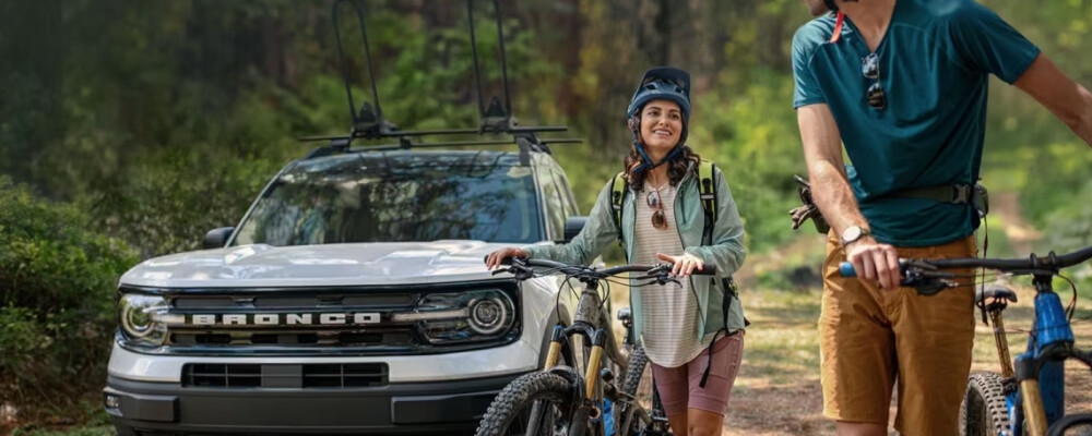 2024 Ford Bronco Sport in the woods