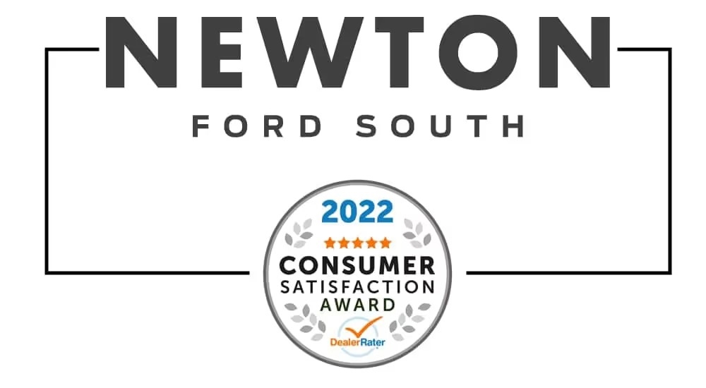 The 2022 customer service award is shown for Newton Ford South.