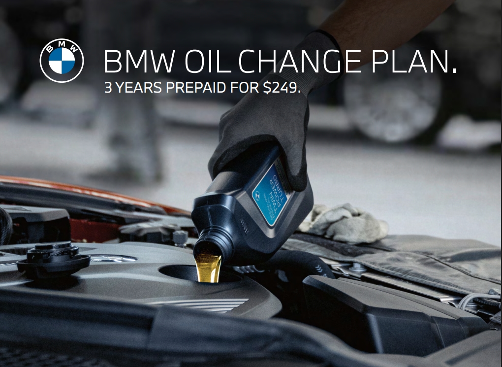 BMW OIL CHANGE PLAN