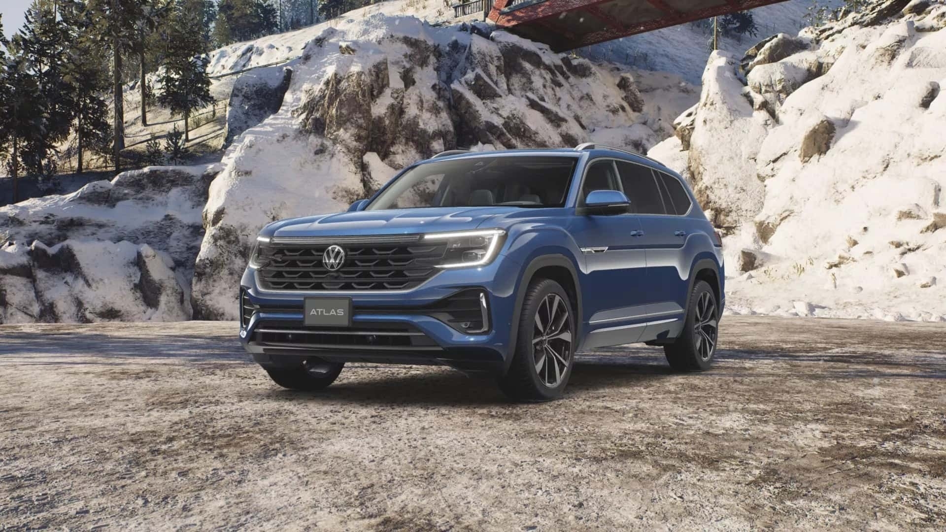 2026 Atlas on mountain road