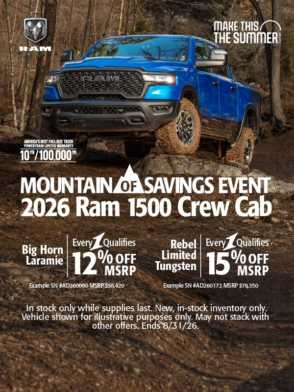 RAM 1500 Specials
