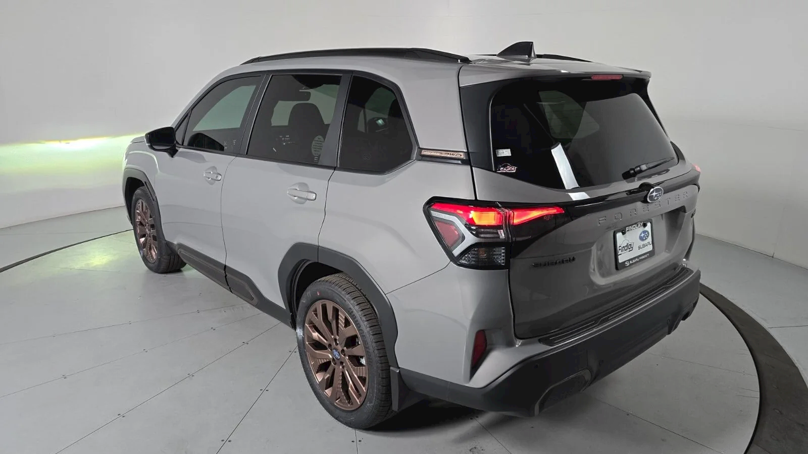 2026 Subaru Forester Sport at Findlay Subaru Prescott, rear three-quarter from the driver side (photo 2 of 10)