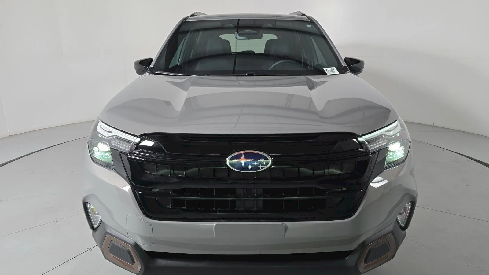 2026 Subaru Forester Sport at Findlay Subaru Prescott, head-on front view with grille and LED headlights (photo 6 of 10)