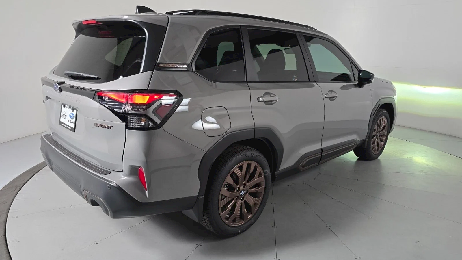 2026 Subaru Forester Sport at Findlay Subaru Prescott, rear three-quarter from the passenger side (photo 10 of 10)