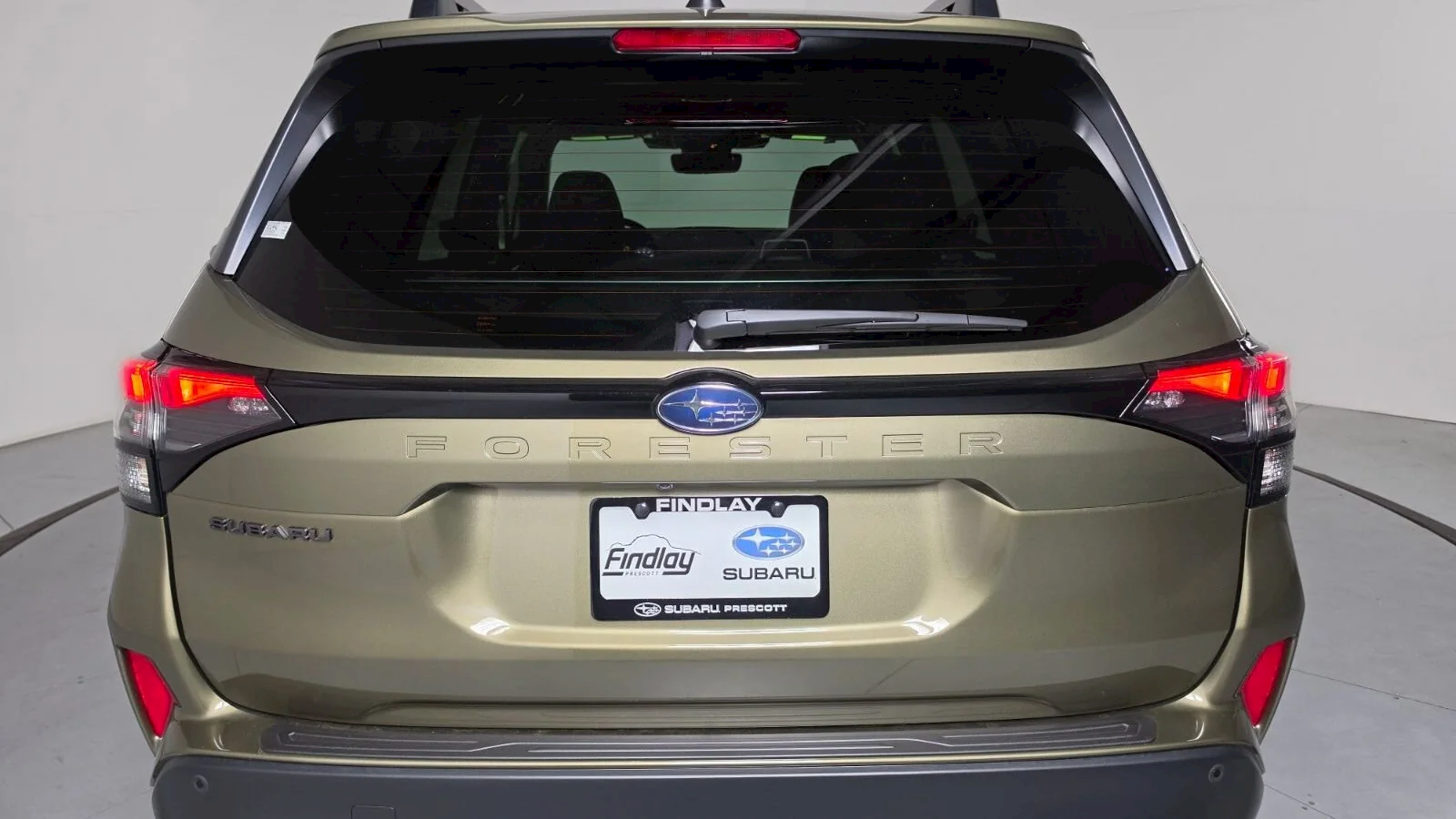 2026 Subaru Forester Limited at Findlay Subaru Prescott, rear view with tailgate badging (photo 3 of 11)
