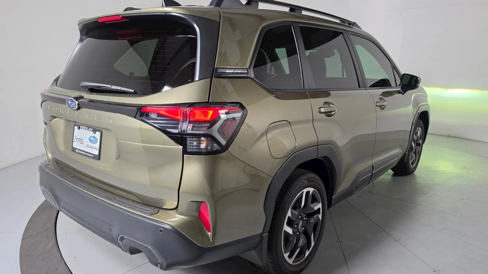 2026 Subaru Forester Limited at Findlay Subaru Prescott, rear three-quarter from the passenger side (photo 4 of 11)