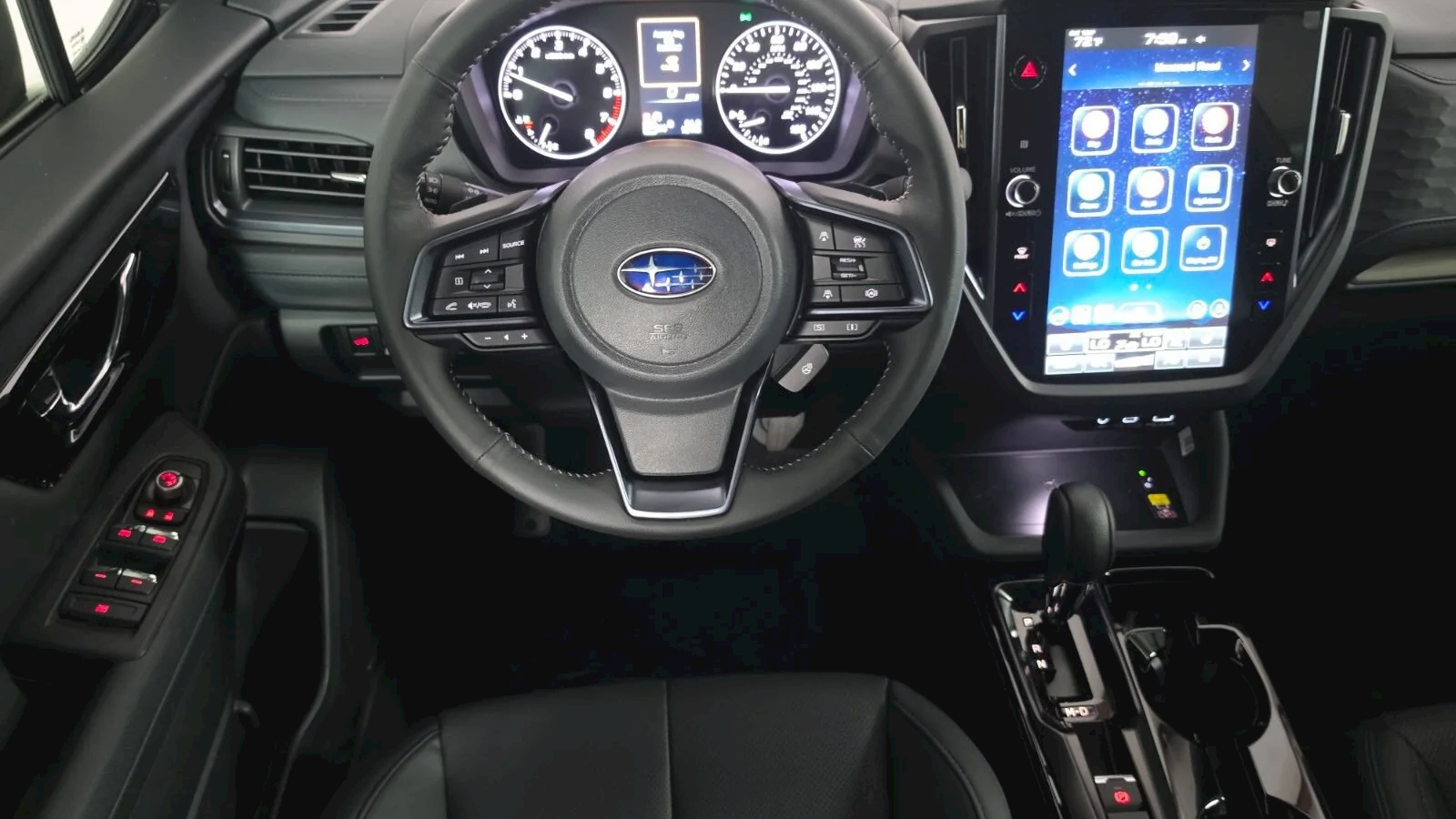2026 Subaru Forester Limited at Findlay Subaru Prescott, driver's cockpit with steering wheel, gauges and touchscreen (photo 11 of 11)