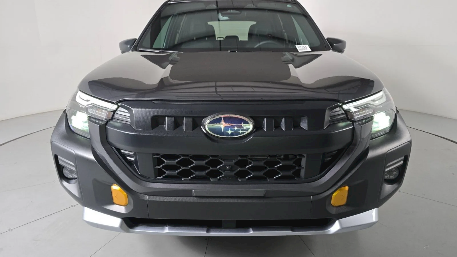 2026 Subaru Forester Wilderness at Findlay Subaru Prescott, head-on front view with the Wilderness grille and LED headlights (photo 7 of 9)