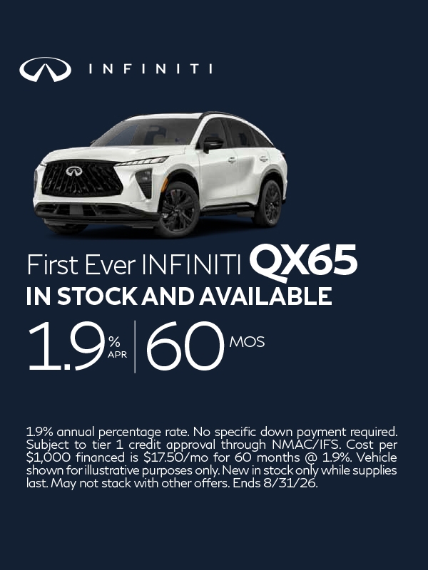 Infiniti Qx65 Specials