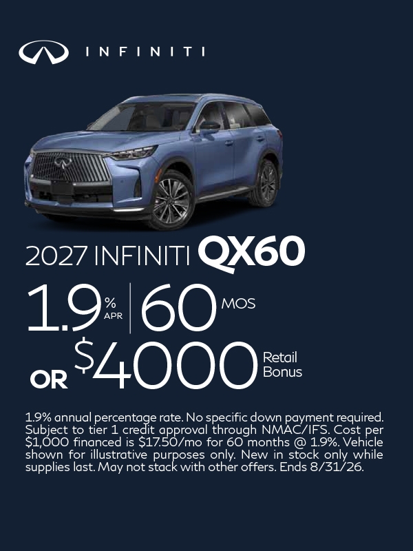 Infiniti Qx60 Specials
