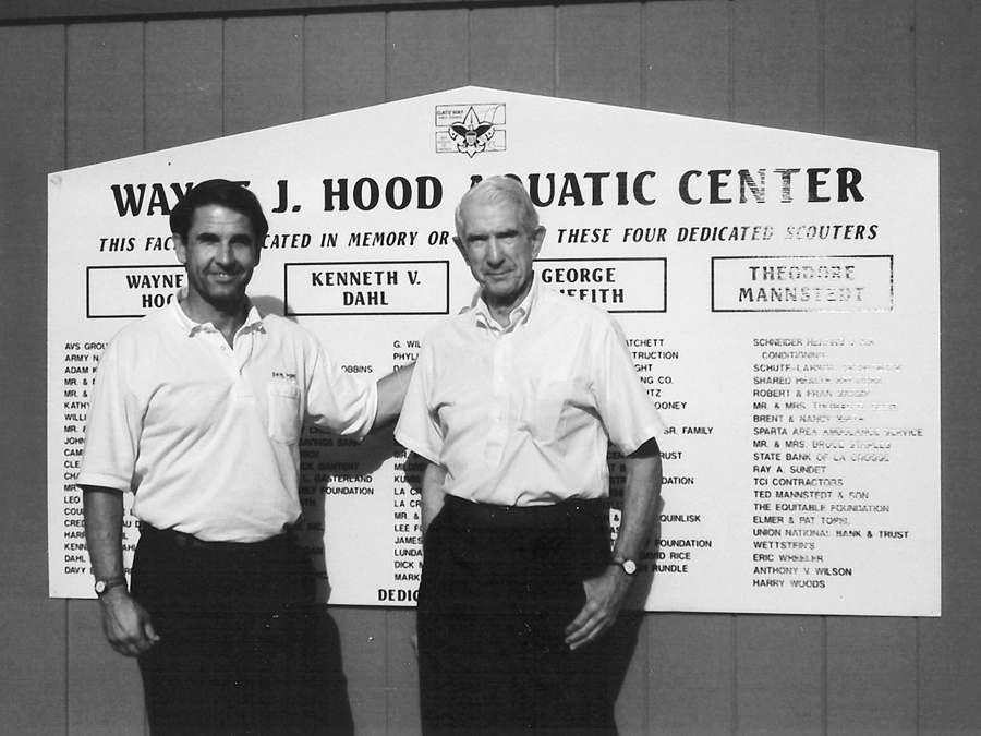 Kenny and Harry Dahl at Camp Decorah