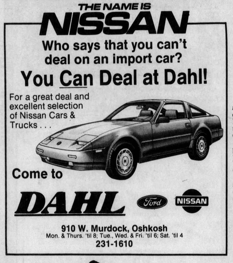 Dahl Ford Nissan Oshkosh