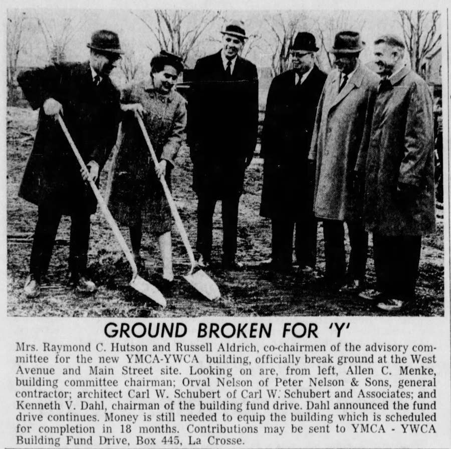 YMCA-YWCA groundbreaking