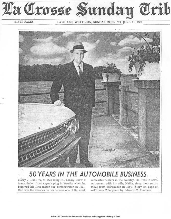 Harry J. Dahl at the 50th anniversary celebration