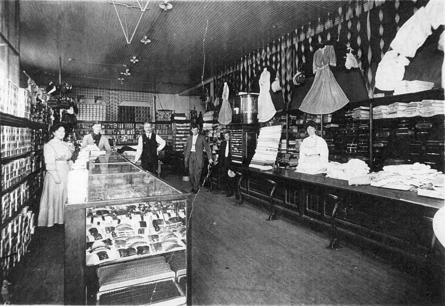 Interior of the A.H. Dahl Co. store