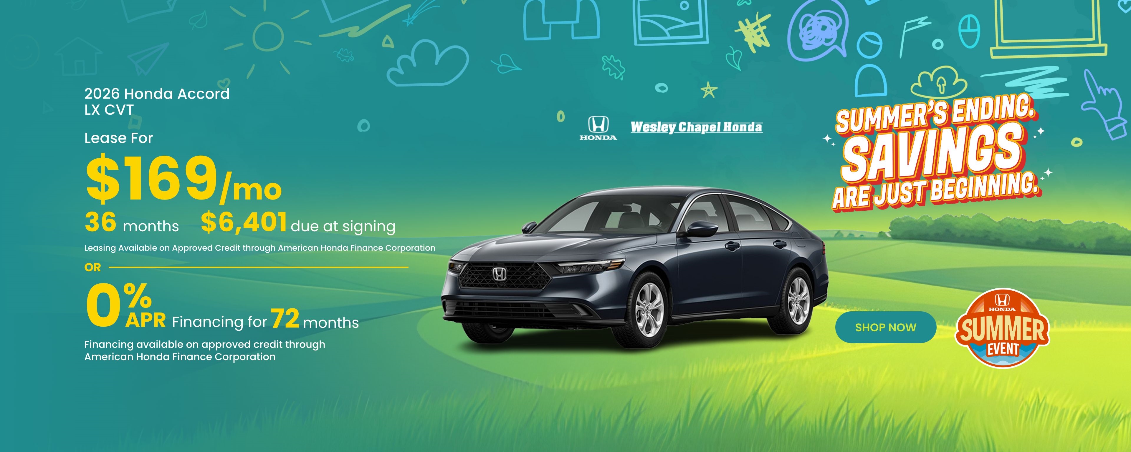 Lease a New 2026 Honda Accord LX
