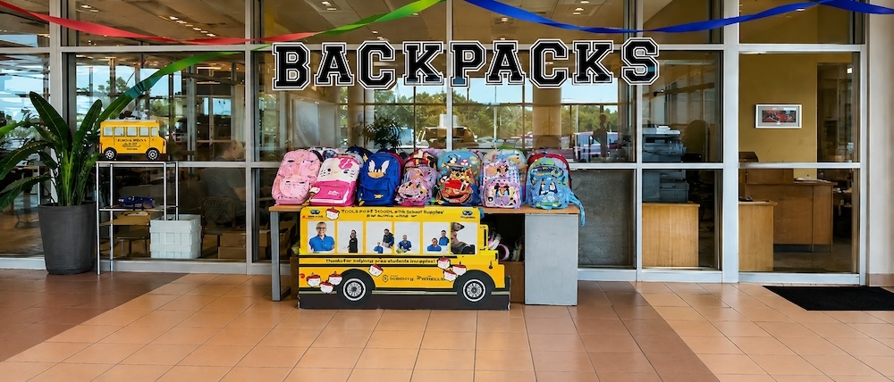 Castle Subaru McHenry Cars and Cuts back-to-school event