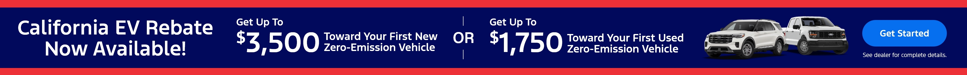 California EV Rebate