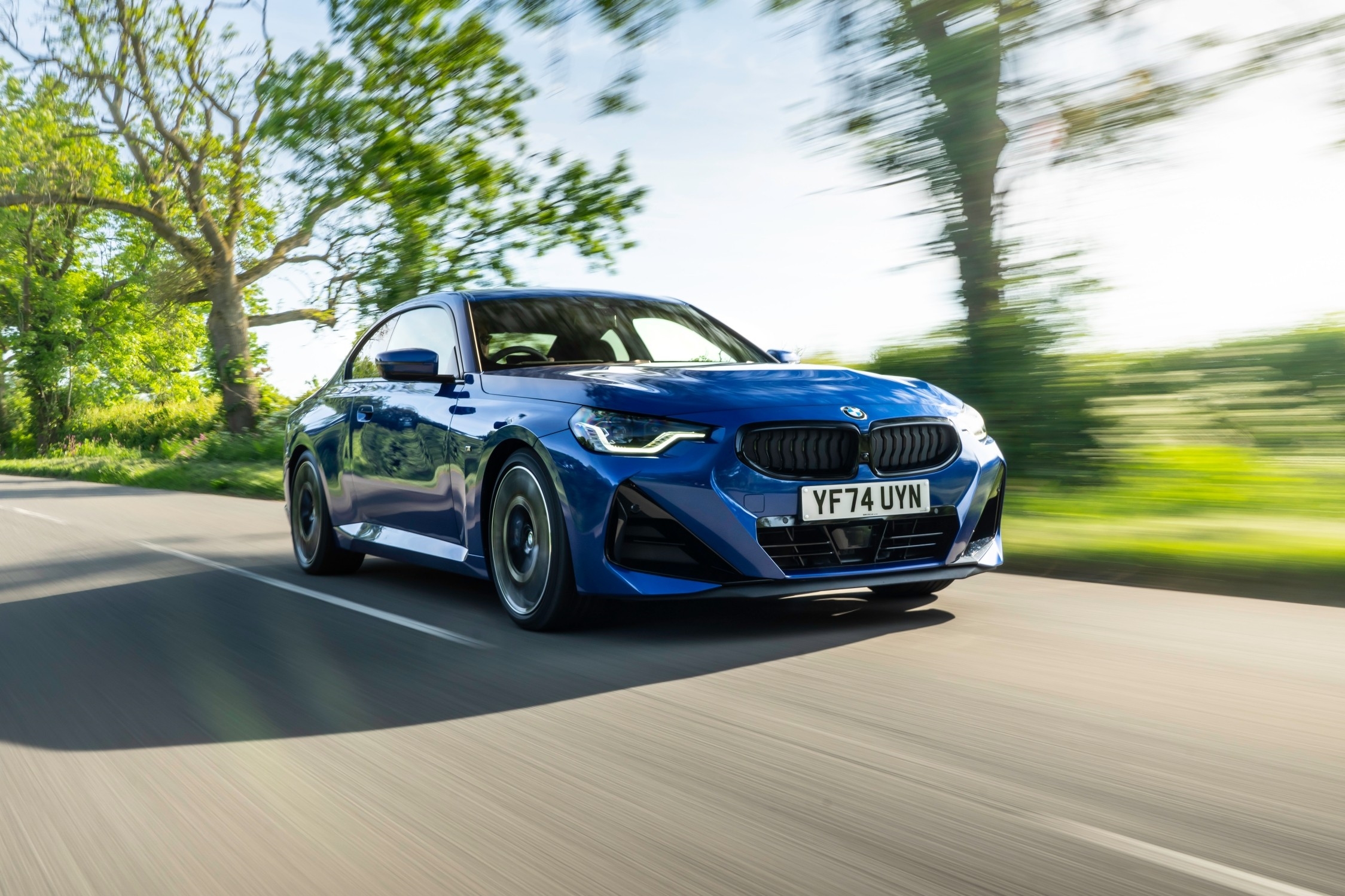 2026 BMW 230i coupe side profile