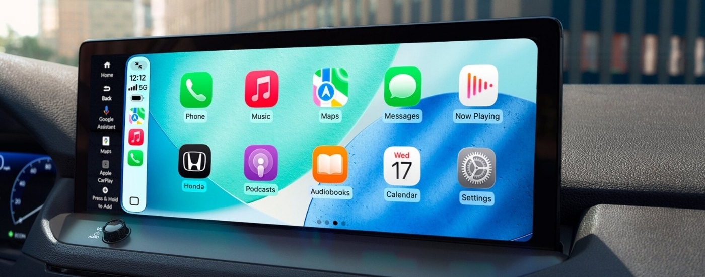 Infotainment screen in a 2026 Honda Accord Hybrid