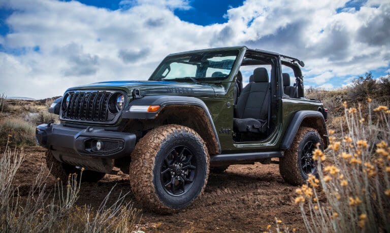 2026 Jeep Wrangler with doors off