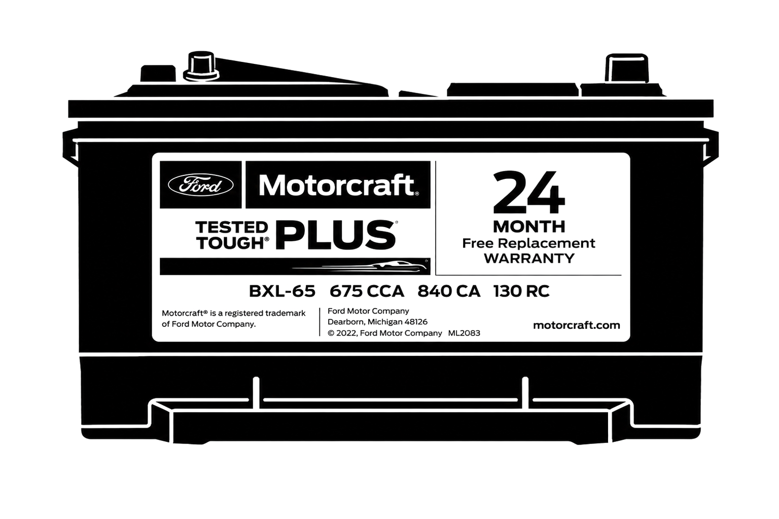 Motorcraft® Tested Tough® PLUS