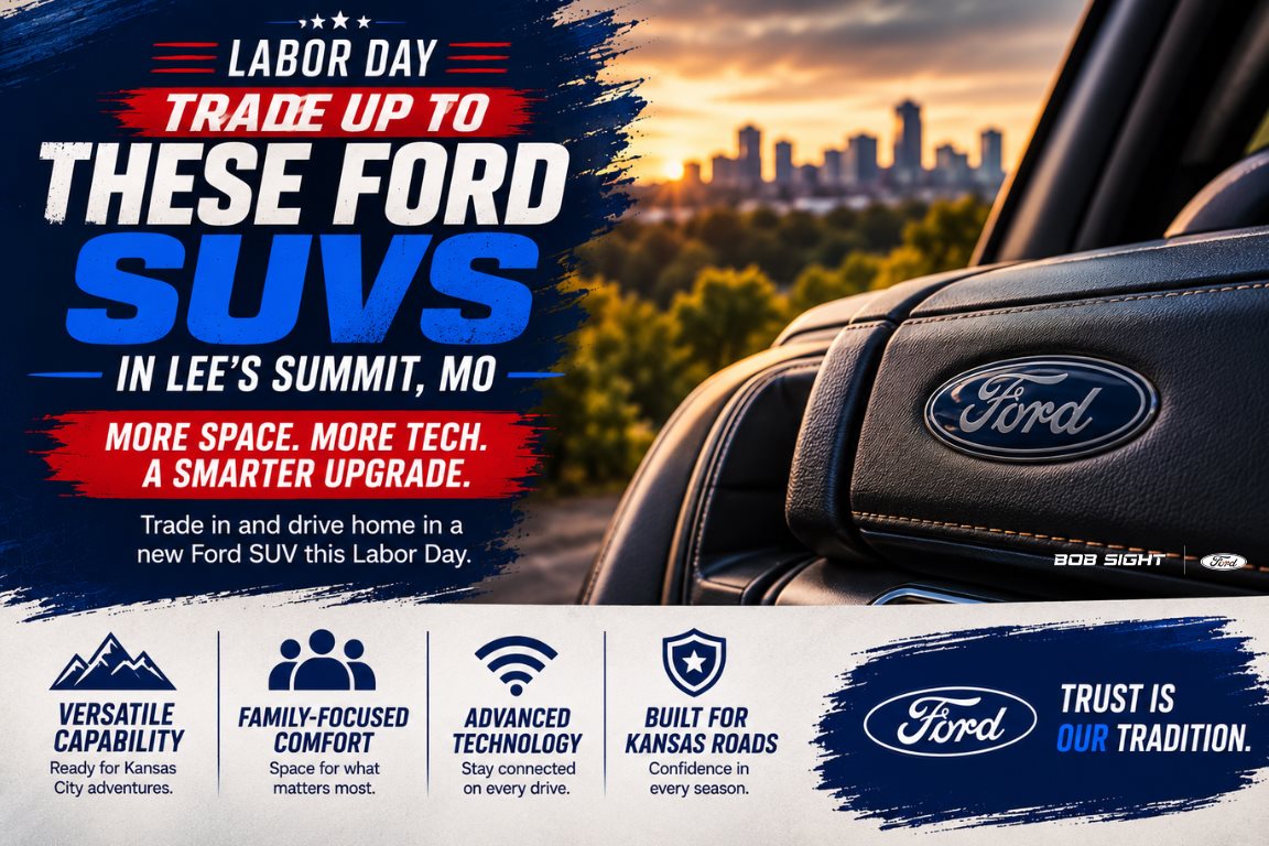 Best Ford SUVs to Trade Up to This Labor Day in Lee's Summit