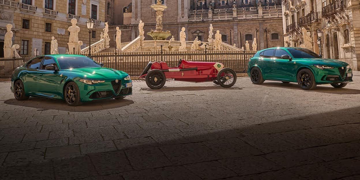 2024 Alfa Romeo Guilia and 2024 Stelvio Quadrifoglio.100 Year Anniversary Special Edition