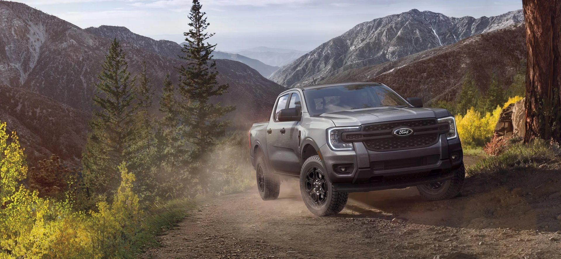 2026 Ford Ranger XLT with the Black Appearance Package, available in Clarksville
