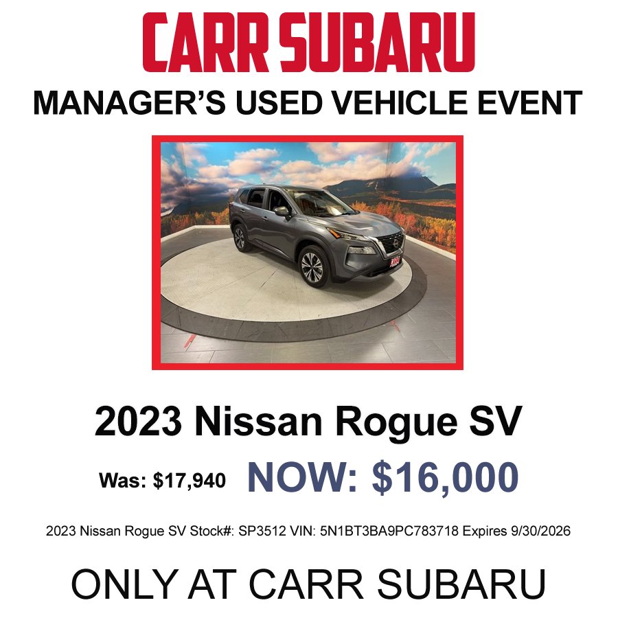 Used Car Sale