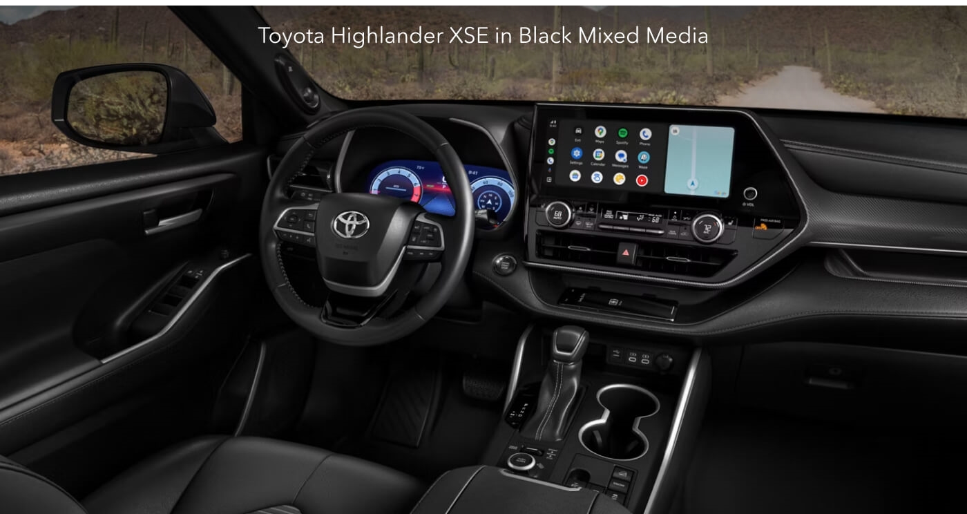 Honda Pilot vs. Toyota Highlander Comfort & Tech B