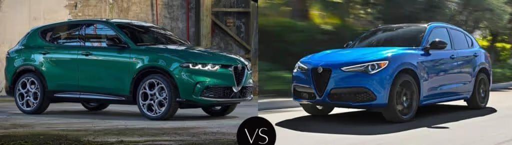 Which is right for you? 2023 Alfa Romeo Stelvio versus 2023 Alfa Romeo Tonale